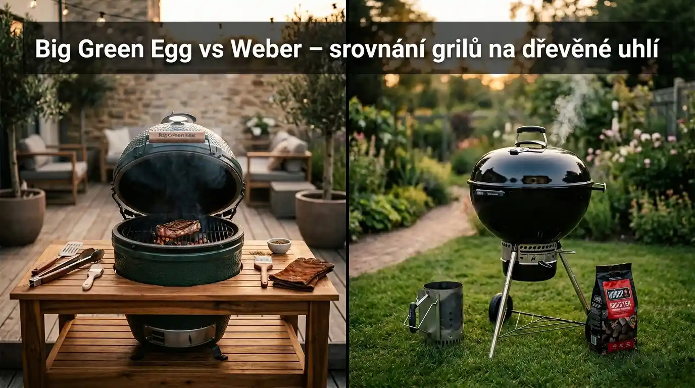  Big Green Egg vs Weber – proč jsem si vybral keramiku